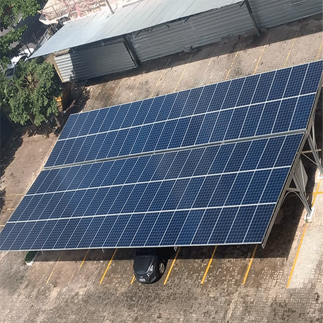 Projeto solar de 82Kwp, Justiça Federal Belém/Pará